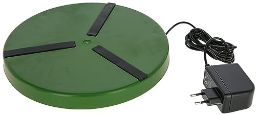 Kerbl Heizplatte für Geflügeltränke, Antirutsch, Netzteil, 250mm 15W / 300mm 22W