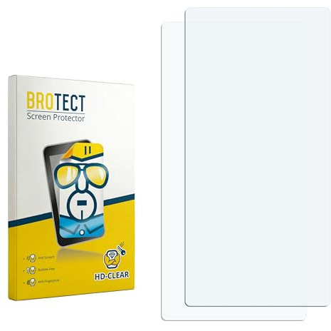 BROTECT (2 Stück Schutzfolie für Sony Premium Walkman NW-WM1Z Displayschutz Folie Made in Germany, Ultra-Klar