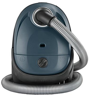 Nilfisk 128350593 - Aspirador trineo, 220-240V, con bolsa, 750 W, color azul oscuro