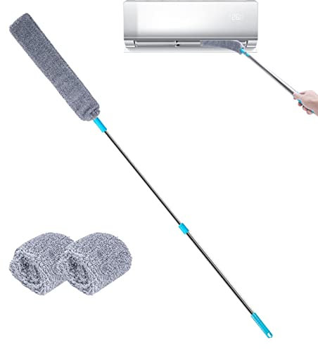 Retractable Gap Dust Cleaner, Microfiber Hand Duster, Reusable Telescopic Dust Brush For Wet And Dry, Cleaning Tools For Home Bedroom Kitchen