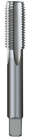 Maschinengewindebohrer HSS Gewindeschneider Durchgangsloch Gerade Nut Geeignet Für Gewindeschneidmaschine (M12x1.25)