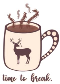 Coffee mug - time to break.