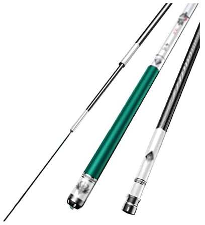 SUNESA Angelrute Profi Angelruten 5H28 weicht von 19 Kohlefaser ab, tragbar, reisefreundlich, Carbon, superleicht, Hi-Modul, Carbon Angeln Rute (Size : 6.3m)