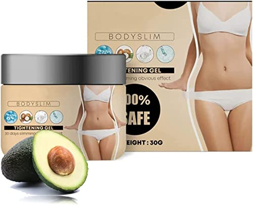 DUBUSH Crema tensora de la Piel para Quemar Grasa Corporal, Gel reafirmante Corporal Adelgazante, Gel hidratante reafirmante de Celulitis para Barriga/Abdomen, Muslos, glúteos