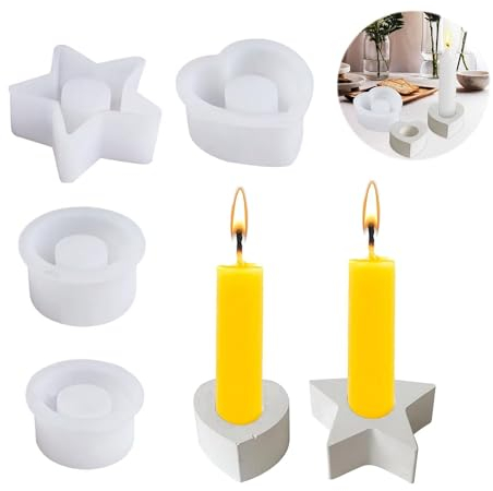Silikonform Weihnachten Elch, Silikonformen Gießformen Weihnachten, Elch Kerzenformen zum Gießen, Gießformen Silikon, Silikonform Elch für DIY Weihnachten Kerze, Handwerk, Heimdekoration