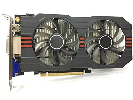 Taygate Carte Graphique de Jeu Fit for ASUS Carte Graphique Originale GTX 750 Ti 2GB 128 Bit Gddr5 Cartes vidéo for GeForce GTX 750 Ti VGA Cartes GTX750TI 1050