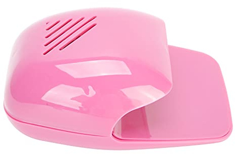 Professioneller Haushalts-Nageltrockner, Tragbarer Nagellack-Gel-Trockner, Gebläse, Maniküre-Werkzeug (Rosa)
