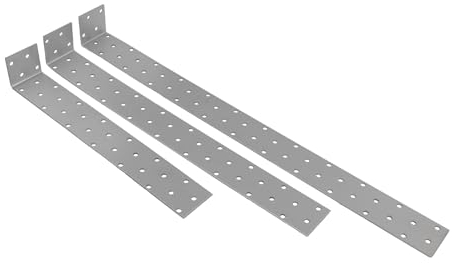 GeZu Impex 10 x Flachstahl-Betonanker 300 x 40 x 40 x 2 mm