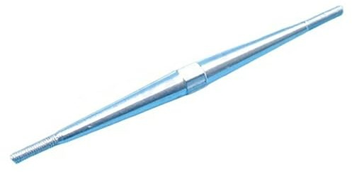 M3 Dual Thread Aluminum Alloy Turnbuckle Tie Rod For RC Model Ball Joints 60mm To 130mm Adjustable Pull Rod(M3*L130mm)