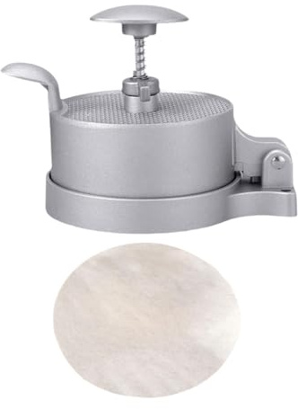 Prensa para Hamburguesas Profesional Máquina para Carne Moldeador Prensador de Aleación de Aluminio con Liberación Fácil Adecuado para Cocinas Y Resta, Package B, Individual