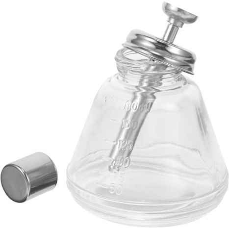 ERINGOGO Flacone Pressato per Solvente Unghie 100 Ml Bottiglia Ricaricabile per Manicure Smalto Dispenser a Pompa per Uso Professionale e Domestico