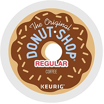 The Original Donut Shop Regular, Single Serve Keurig K Cup Pods, Medium Roast Coffee! Full-bodied, bold, & flavorful! - Full-flavored coffee – Simple & delicious!