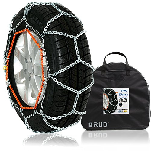 RUD 19657 Paar Schneeketten Kompatibel mit AUDI Q5 8RB 225/70R19.5 235/65R19 235/75R17.5