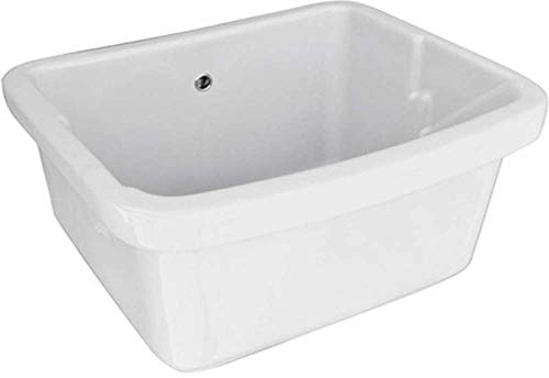 PILOZZO IN CERAMICA SENZA STRIZZATOIO LINPHA Lavatoio Lavapanni LxP 75x60 cm