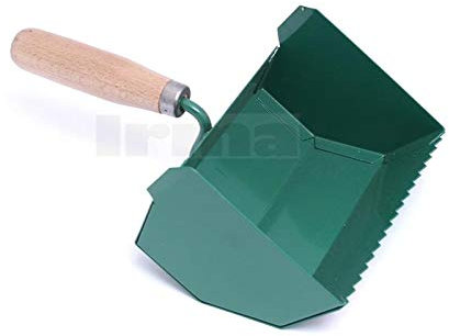 BSD Cazzuola per Blocchi di Cemento Cellulare 365mm - Dentata per YTONG e H+H - Acciaio e Legno - Verde