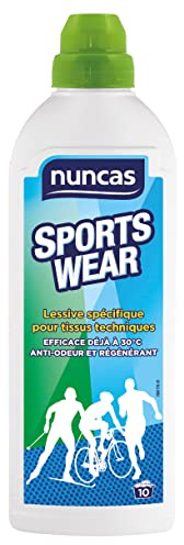 Nuncas Sportswear - Détergent Spécifique pour Tissus Techniques - 750 ml