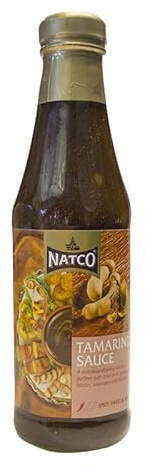 Salsa de Tamarindo 340 g estilo indio agridulce suave para marinados, carnes, guisos, salteados y dips