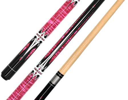 BILMAG Billardqueue uperior Colorful, Ahornholz, 148cm, Implex Joint, Pool