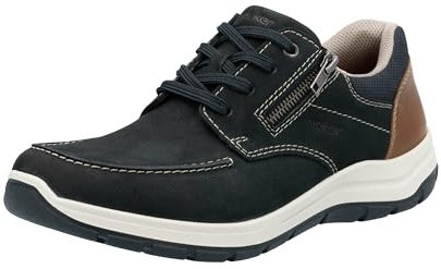 Rieker Herr 03603 snörskor, blå, 43 EU, blå, 43 EU