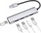 Gbformat USB Hub 3.2 Gen2 - Multiport Adapter Mit 4 * 10Gbps A 3.2 Und 1* DC In 5V Ports - Verteiler Aluminum Splitter Datenhub Für Laptops, Desktops PC