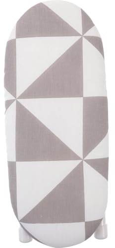 VOSAREA Foldable Household Ironing Board Sleeve Rack Small Desktop Clothes Ironing Rack Compact Design for Home Use