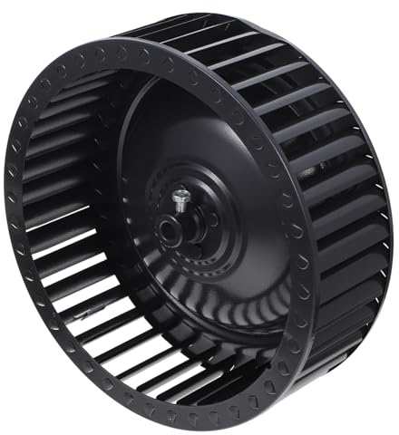 Ventola per Cappa Estrattore in Metallo Nero, Accessorio | Montaggio Semplice, Finitura Antiruggine e Resistente All’usura, Ricambio per Motore e Aspirazione