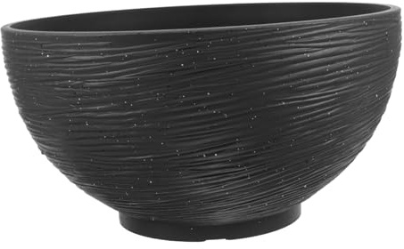 FONDOTIN Wasserspeicher Blumentopf Für Hydroponische Pflanzen Großer Und Design Für Seerosen Und Wasserpflanzen Für Wohnräume Und Garten Wiederverwendbar Kunststoff