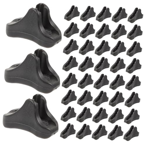 BESPORTBLE 100pcs Tent Guide Ropes Tarps Heavy Duty Rope Tightener Straps Turnbuckle Camping Buckles