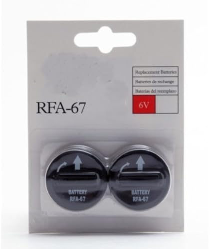 RFA-67 D Safe Lot de 2 Piles(6V) pour Collier à Chien Référence : RFA67 Produit a la Marque pour Collier de Dressage Anti-Aboiements Chien Vente Lot de 2 Piles