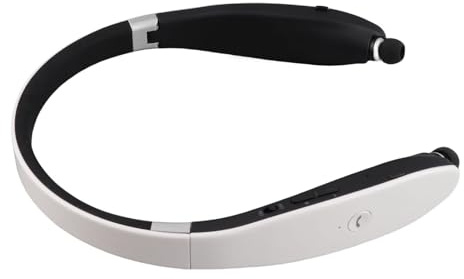 Xiuganpo ABS Energy - Économie d'énergie Bureau de Casque Léger pour la Maison (Noir Blanc)
