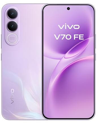 vivo V70 FE 5G Móvil 8+256GB Cámara 200MP OIS Pantalla 1,5K 5250mAh | Smartphone con AI, Estabilización de Imagen (OIS), IP68 e IP69
