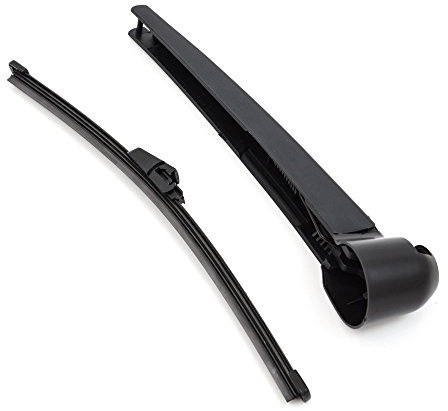 DIYI Ersatz Heckwischerarm Wischerarm Hinten + Scheibenwischer Wischer Set für Passat R36 2005-09
