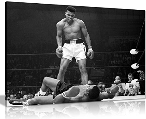 Panther Print Muhammad Ali Kunstdruck auf Leinwand, 30 x 20 cm