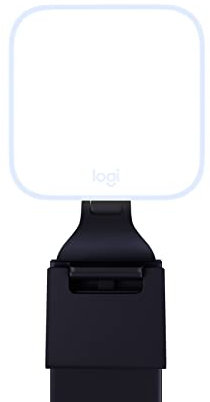 Logitech for Creators Litra Glow Premium LED Streaming-Licht mit TrueSoft - Für Videokonferenzen, Zoom-Meetings, Verstellbare Halterung und Desktop-App-Steuerung für PC / Mac - Graphit