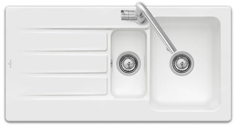 Villeroy & Boch Architectura 60 XR - 3365 01 R1 Weiß (alpin) Keramikspüle Handbetätigung