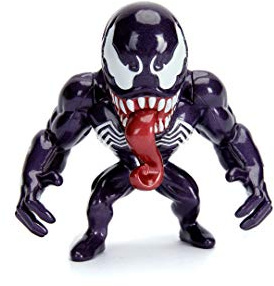 Jada Toys Marvel Ultimate Venom Figur, 10 cm, Die-Cast, Sammelfigur, lila, 253221009
