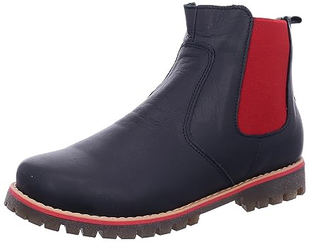 Andrea Conti Damen Stiefelette 0342846, Schwarz Rot,39 EU