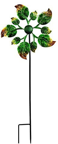 Pivotant à 360 ° en métal - Pour pelouse, patio, pelouse, jardin, tabourets de clôture - Vert - Taille unique