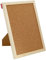Memobe Tableau d'Affichage en Liège 30 x 21 cm - Cadre en Bois - Plaque pour Accrocher Photos, Notes - Surface Naturelle