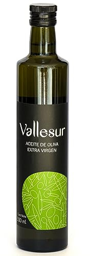 Vallesur - Three-Time World No.1 - Peruvian Extra Virgin Olive Oil, High-Polyphenols 688 mg/kg, Cold Pressed, 500ml
