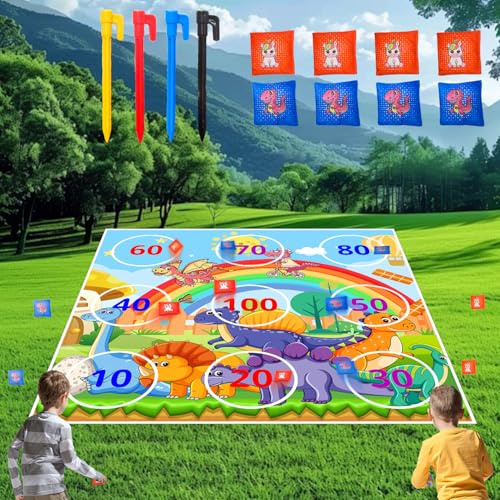 Seyoos Sicheres Wurfspiel für Kinder, Indoor-Spiele, Outdoor-Spiele, Rasenspiele, Gartenspiele–ideal für Kinder und Erwachsene ab 3 Jahren, Geschenk für Jungen und Mädchen