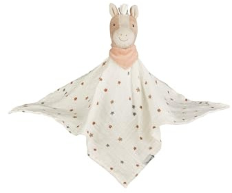 Sterntaler Schmusetuch L Pferd Sunny - Baby Kuscheltuch aus weichem Stoff - Baby und Kinder Schnuffeltuch zum Kuscheln und Greifen - Kuscheltier für zu Hause & Unterwegs, ecru