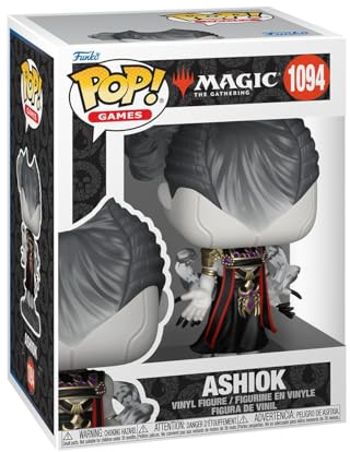 Funko POP! Games: Magic: The Gathering - Ashiok | Offizielles Gaming Merch - Vinyl Sammelfigur als Regal Deko - Geschenkidee zum Geburtstag für Fans und Sammler
