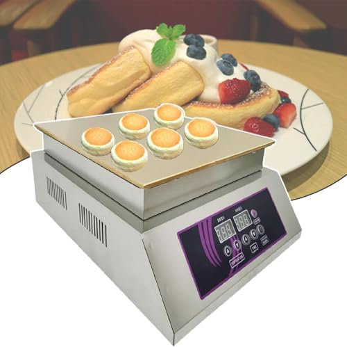 Plancha EléCtrica Comercial, MáQuina Para Hacer Panqueques, MáQuina Para Hacer Soufflé, Placa Calefactora De Cobre Para Cocina Casera, Restaurante, PanaderíA, Snack Bar,A-220V