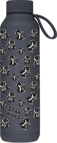 Quokka SOLID X STAR WARS | BOTELLA TÉRMICA DE ACERO INOXIDABLE DOBLE PARED CON COLGADOR | STAR WARS DARTH VADER
