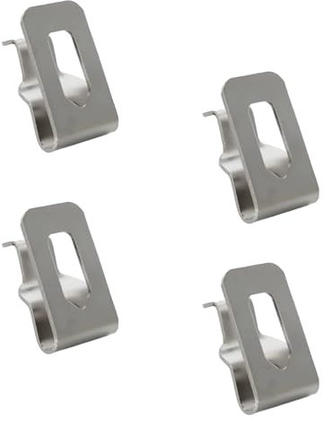 4 Pcs Impact Driver Belt Hook for Dewalt,Electric Drill Belt Clip Replacement Hooks Clips Tools With Screws,Cordless Drill Holder Hanger Tool Matching Screw Power Tool Waist Buckle for Impact Driver