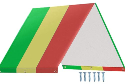 Dachplane für Spielturm Spielhaus - 132 x 226 cm Ersatzplane Abdeckplane Abdeckung Plane Dachfolie