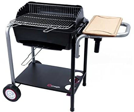 Somagic SO399100 Far West Barbecue 7 Fonte Diamètre 62 x 43,5 cm