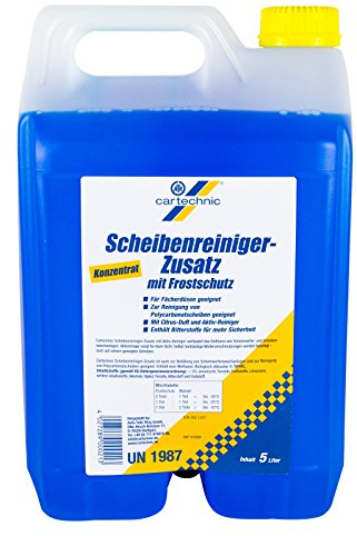 Cartechnic Scheibenreiniger-Zusatz mit Frostschutz Konzentrat 5L