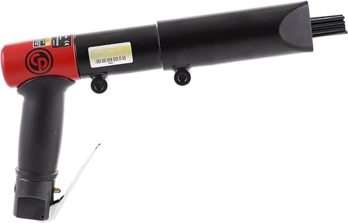 Chicago Pneumatic CP7125 Pistol Grip Needle Scaler, Red